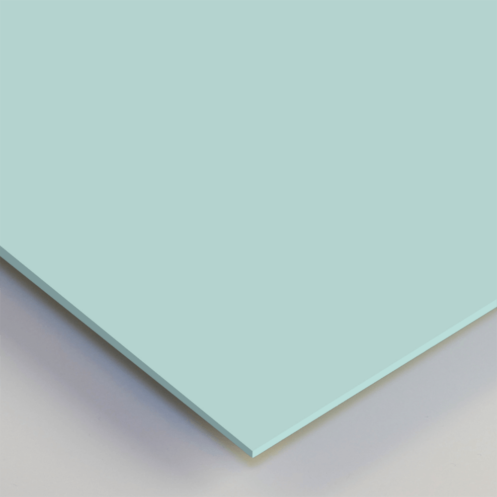 Mint Satin Hygienic 2.5mm Wall Cladding Sheet 2.50m x 1.22m image